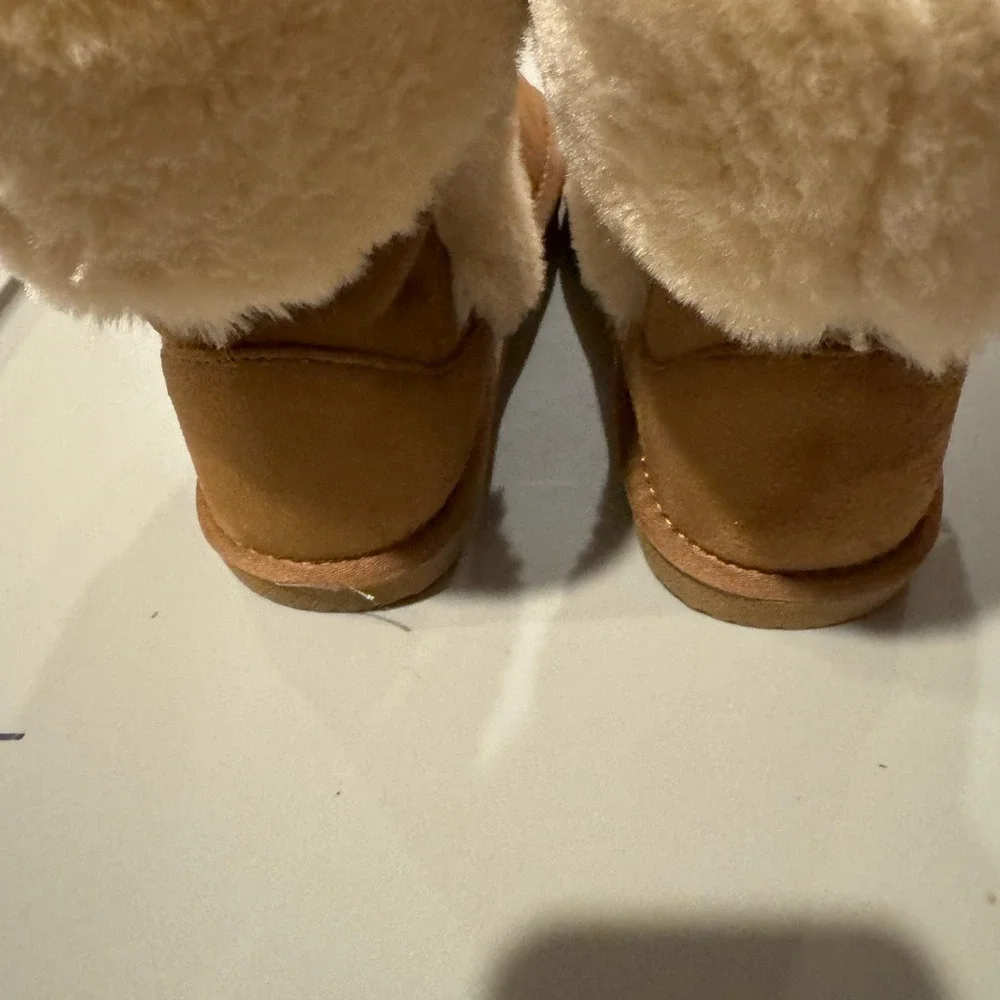 New INC Girls‎ Witty Faux Fur Shearling Boots Winter Warm Cozy Winter
